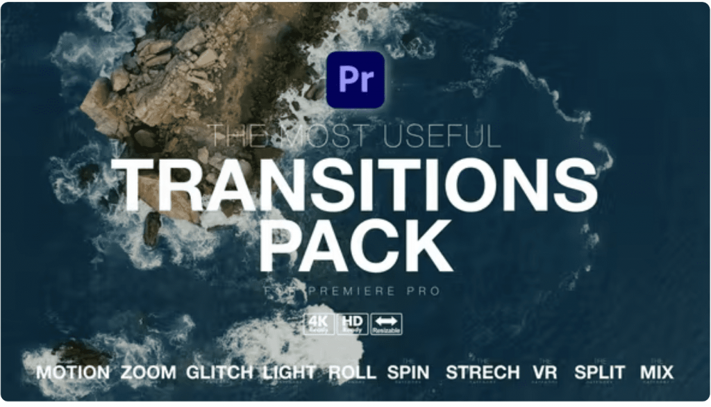 Transitions Pack in Envato Elements 